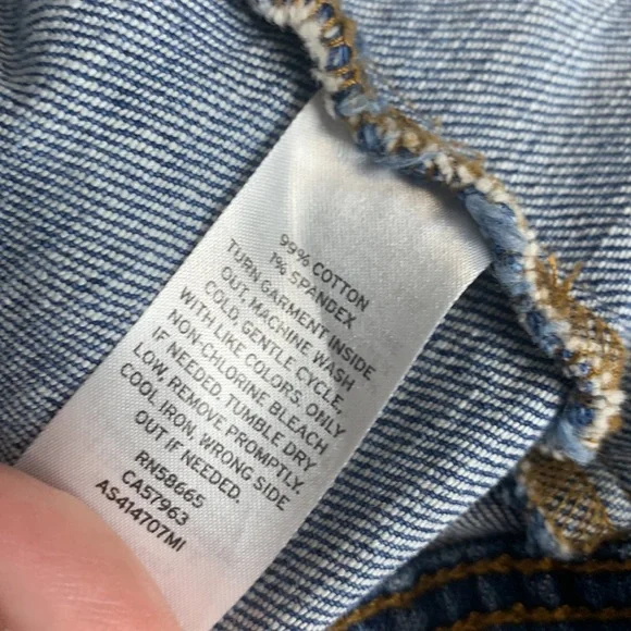 1901 button denim jacket S - Picture 5 of 6